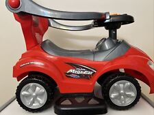 Usado, Carrinho e andador de brinquedo infantil Deluxe Mega 3 em 1 carro comprar usado  Enviando para Brazil