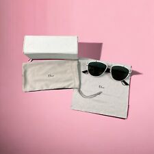 Gafas de sol Dior DiorTechnologic Brow Bar blanco rosa oro rosa espejado XG9AP segunda mano  Embacar hacia Mexico
