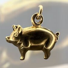 Pig charm pendant for sale  CHESTERFIELD