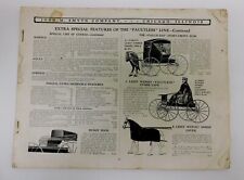 Catálogo antiguo de vehículos y accesorios para buggy y carro John Smyth alrededor de 1900 segunda mano  Embacar hacia Argentina
