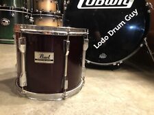 12” Pearl EXPORT PRO Rack Tom Drum NO MOUNT BIRCH WINE RED WRAP 10x12 #DB6, used for sale  Shipping to South Africa