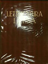 Letteratura latina 2vv usato  Italia
