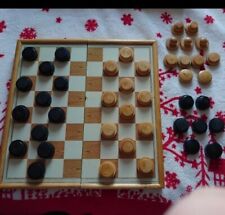 Vintage chess draughts for sale  WHITCHURCH