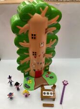 Ben And Hollys Little Kingdom Elf Treehouse With Wand & Figures Playset - Rare!! for sale  Shipping to South Africa