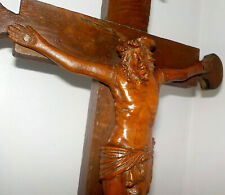 Crucifix christ bois d'occasion  Besançon