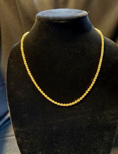 14k italy necklace gold for sale  Lexington