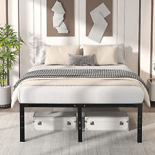 custom platform bed frame for sale  Walnut