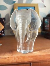 Swedish glass elephant for sale  WORTHING