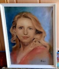 Pastell gemälde porträt gebraucht kaufen  Calbe (Saale)