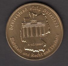 Brd 1990 medaille gebraucht kaufen  Berlin