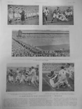 1922 SPORT DIVERS MATCH RUGBY FRANCE ANGLETERRE TWICKENHAM, usado segunda mano  Embacar hacia Argentina