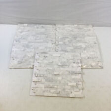 Mosaico cinza misto Sunwings 3D pedra casca e vara azulejos autoadesivos 12x11 polegadas comprar usado  Enviando para Brazil