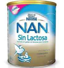 Nestlé - Leche de fórmula en polvo sin TACC Nan sin lactosa en lata de 400g segunda mano  Argentina 