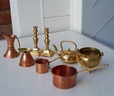 Selection miniature copper for sale  KETTERING