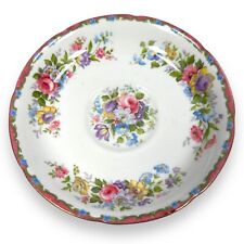 Vintage Royal Grafton Saucer Plate White Red Floral Bone China 5.5" Round for sale  Shipping to South Africa