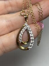 Diamond heart pendant for sale  Middleburg