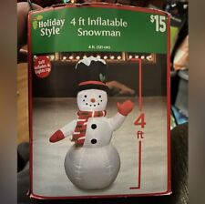 4ft inflatable snowman for sale  Louisville