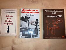 Lot livres echecs d'occasion  Rezé