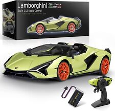 Coche de control remoto MIEBELY Lamborghini Sian escala 1:12 Lambo 7,4V 900 mAh verde segunda mano  Embacar hacia Argentina