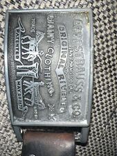 Vintage levi belt for sale  BOURNEMOUTH