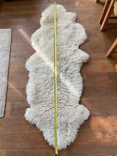 Vintage sheepskin rug for sale  BEACONSFIELD