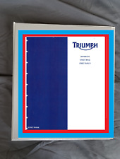 2008-13 Triumph Daytona Street Triple & triple R FACTORY SERVICE REPAIR MANUAL  for sale  Shipping to South Africa