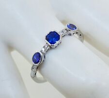 Sonia B Bitton 14k Tanzanite & Diamond Flexible Ring *RETAIL $1405*, used for sale  Shipping to South Africa