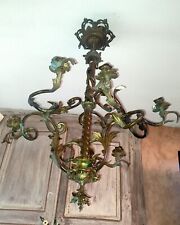 Lustre bronze style d'occasion  Sainte-Colombe
