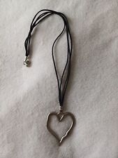 Metal heart pendant for sale  STAFFORD