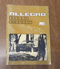 Allegro 1100 1300 for sale  PLYMOUTH