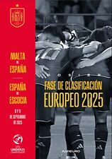 Programa Oficial U 21 España - Escocia y Malta 2023 Euro Clasificación segunda mano  Embacar hacia Argentina