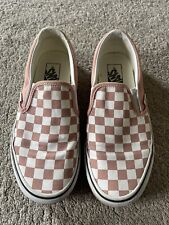 pink checkered vans for sale  UK