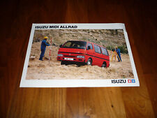 Isuzu Midi all-wheel drive brochure 1989 for sale  Shipping to South Africa