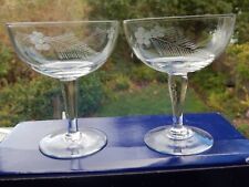 Champagne saucers coupes for sale  SOLIHULL