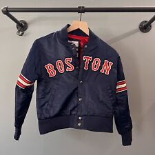Vintage 90s Boston Red Sox Starter Bomber Jacket Kids Size Small for sale  Shipping to South Africa