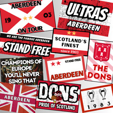 Aberdeen football stickers for sale  ST. ANDREWS