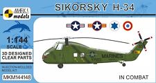 Helicóptero em escala 1/144 : Sikorsky H-34 "Em combate" [USMC +3] #144148 : MARK1 comprar usado  Enviando para Brazil