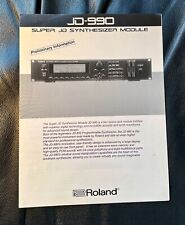 Roland jd990 super for sale  USA