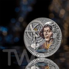 Mikołaj Kopernik Futuryści przeszłości 62,2g srebrna moneta CFA Kamerun 2023 na sprzedaż  PL