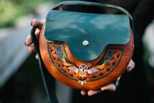 Bolsa feminina de madeira feita à mão coruja. mini bolsa hanbag artesanal comprar usado  Enviando para Brazil