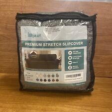 Turquoize Premium Strech Slipcover for Loveseat Charcoal Gray tweedehands  verschepen naar Netherlands