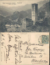 VERNANTE,ROVINE DEL CASTELLO,VIAGGIATA 1917 -F.P.PIEMONTE(CN)N.43966 usato  Italia