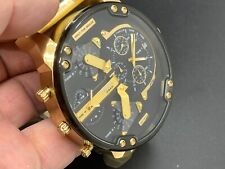Relógio masculino Diesel DZ7333 Mr.Daddy cronógrafo mostrador preto ouro aço inoxidável, usado comprar usado  Enviando para Brazil