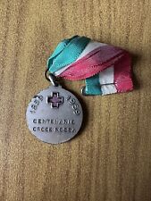 Medalla Centenario Cruz Roja 1859 - 1959 con cinta Pz segunda mano  Embacar hacia Argentina