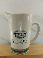 Laphroaig Single Malt Scotch Whiskey Pitcher Pub Jug 7.5" VERY RARE MINT for sale  Shipping to South Africa