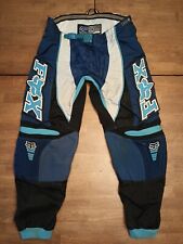 Pantalones de carreras vintage Fox Yamaha MX talla 38 edición de equipo profesional ropa de carrera segunda mano  Embacar hacia Argentina