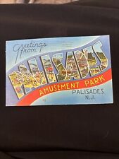 postcard Palisades Amusement Park N.J. Used 1960 Please See Pictures for sale  Shipping to South Africa