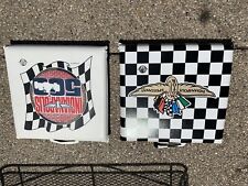 4 Indianapolis Motor Speedway Stadium Seat Cushion Indy Car Black White 1994 for sale  Shipping to South Africa