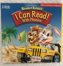 Reader Rabbit I Can Read With Phonics 1er-2do Grado PC & Mac CD Mattel 2000 segunda mano  Embacar hacia Argentina
