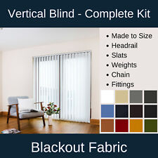 Blackout vertical blinds for sale  CLECKHEATON